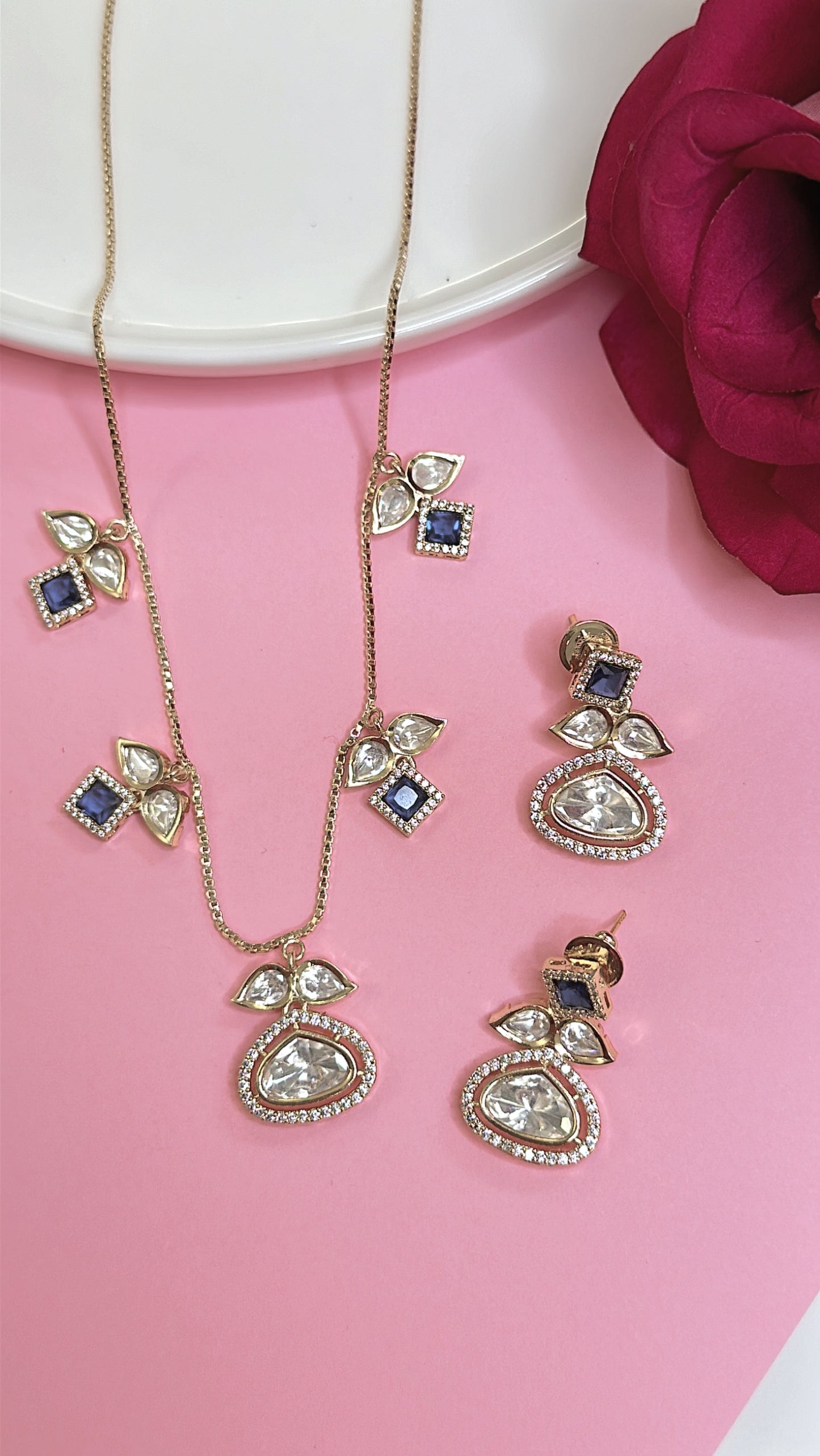 Polki Elegant Set