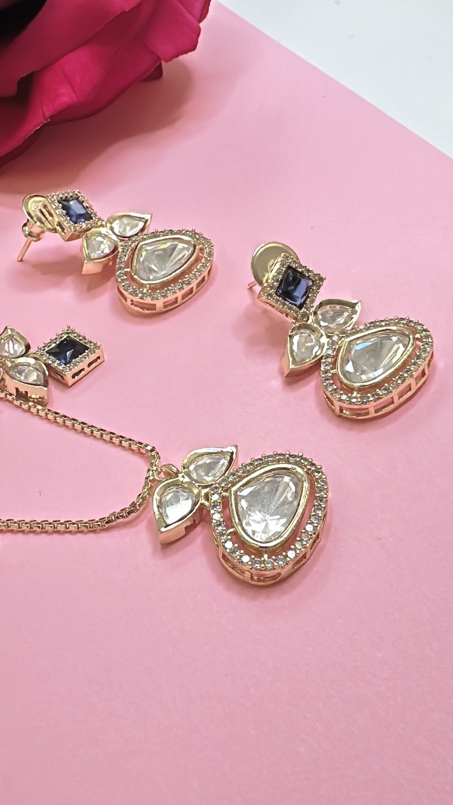 Polki Elegant Set