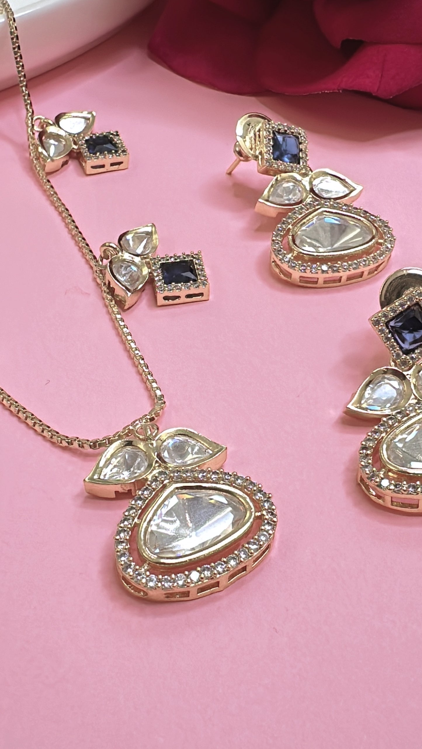 Polki Elegant Set