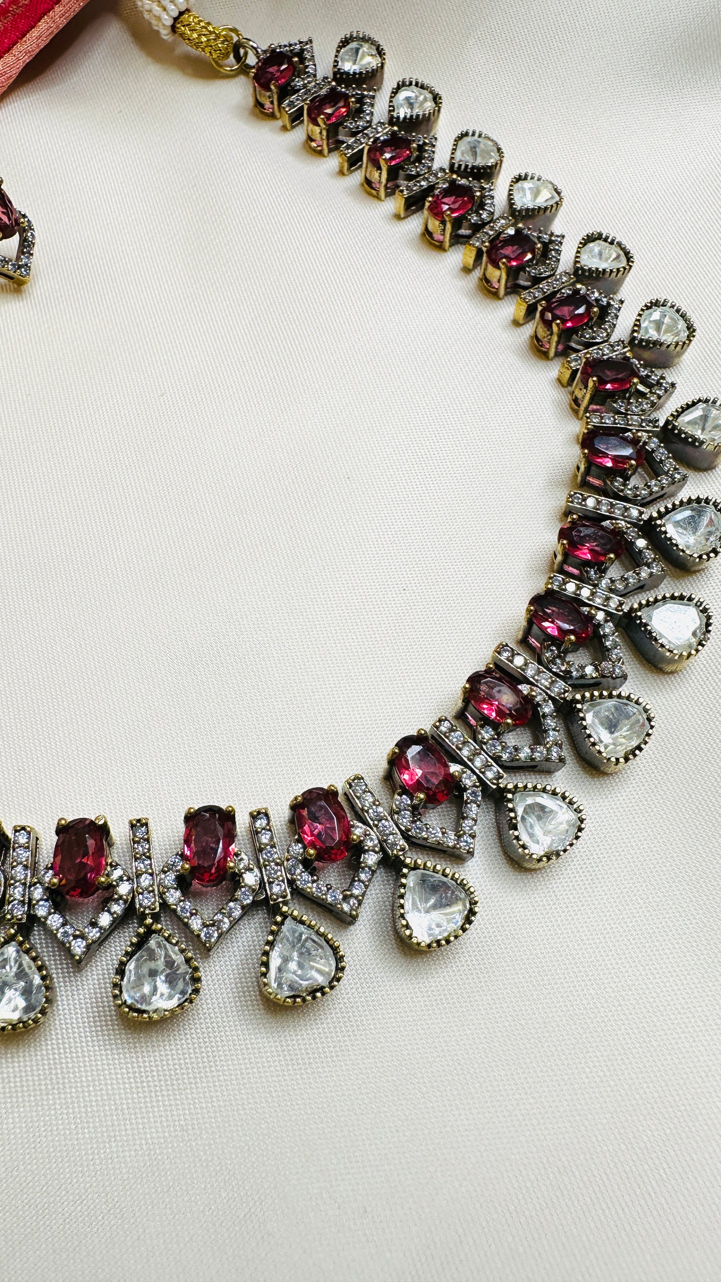 Polki Victorian Set