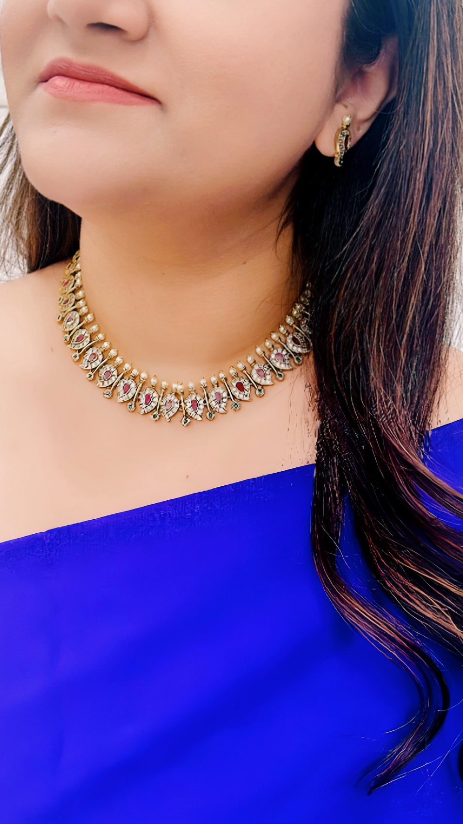 Paisley/Mango Necklace Set