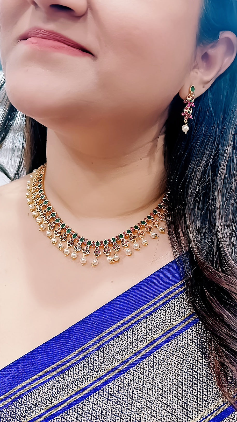 Stone Necklace Set