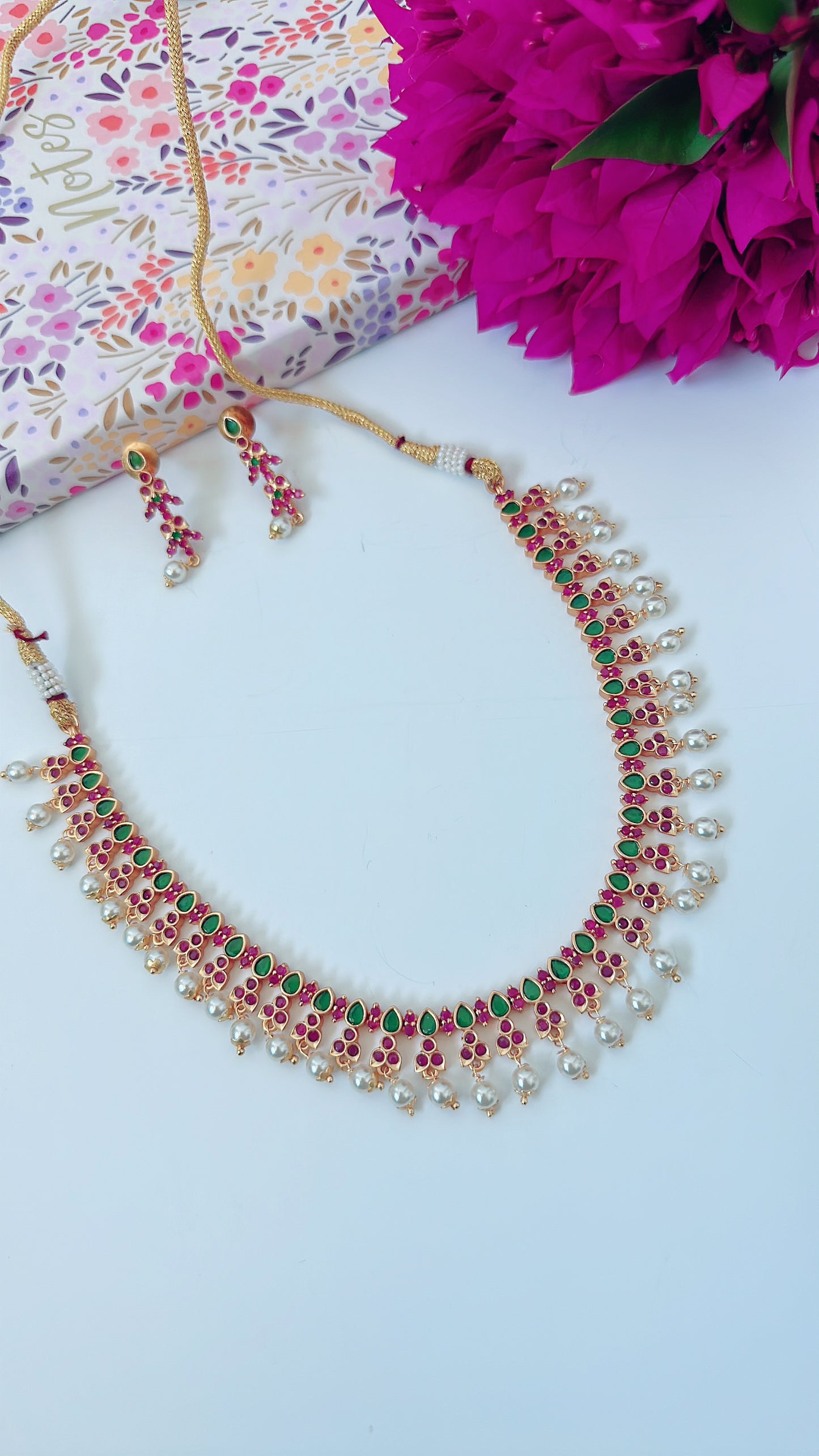 Stone Necklace Set
