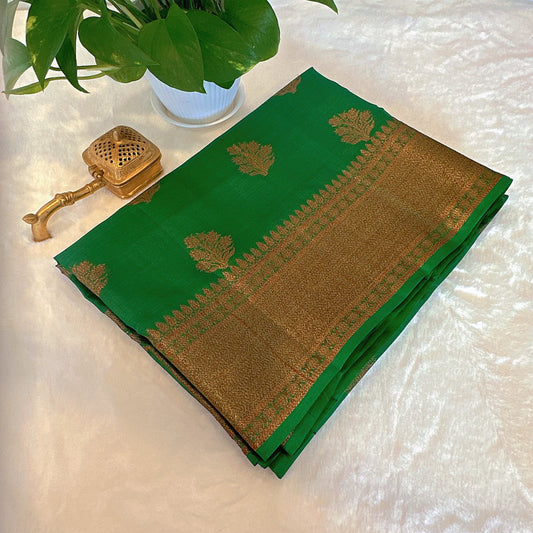 Pure Tusser Silk Zari Saree