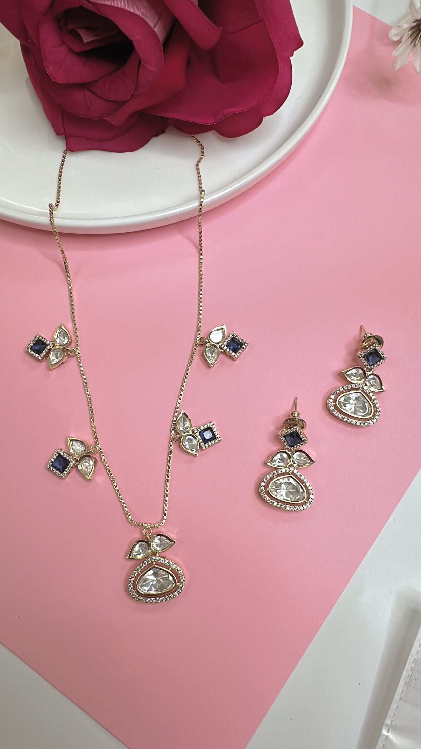 Polki Elegant Set