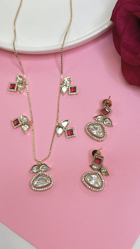 Polki Elegant Set