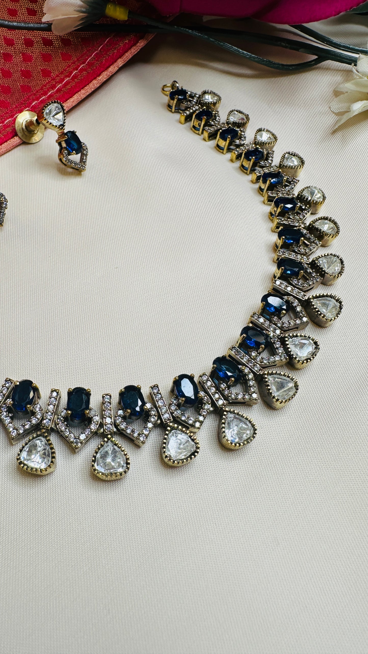 Polki Victorian Set