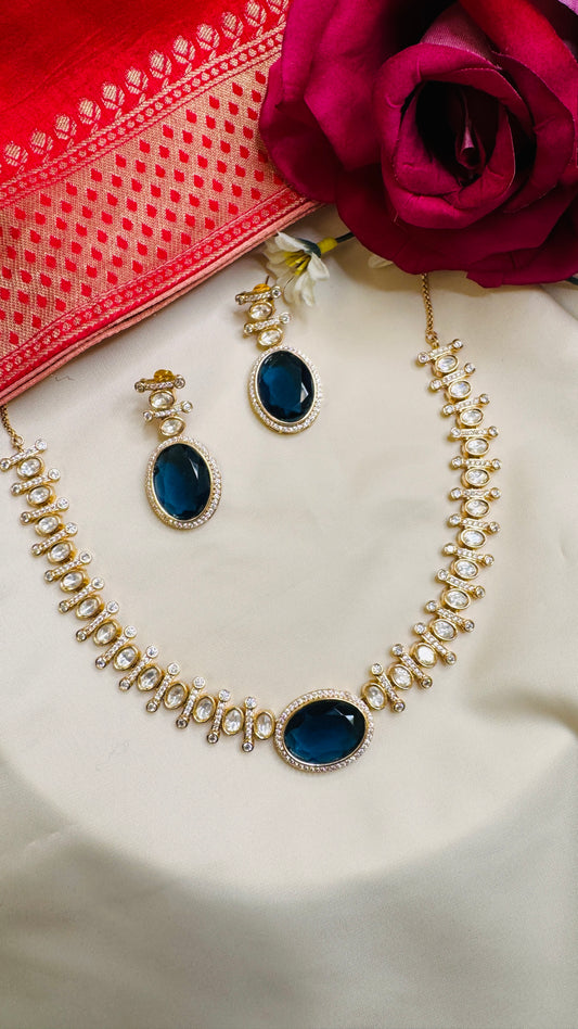 Polki Statement Necklace Set
