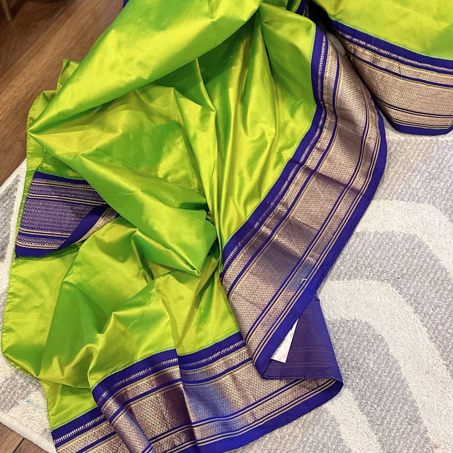 Lush Lime Green Drape