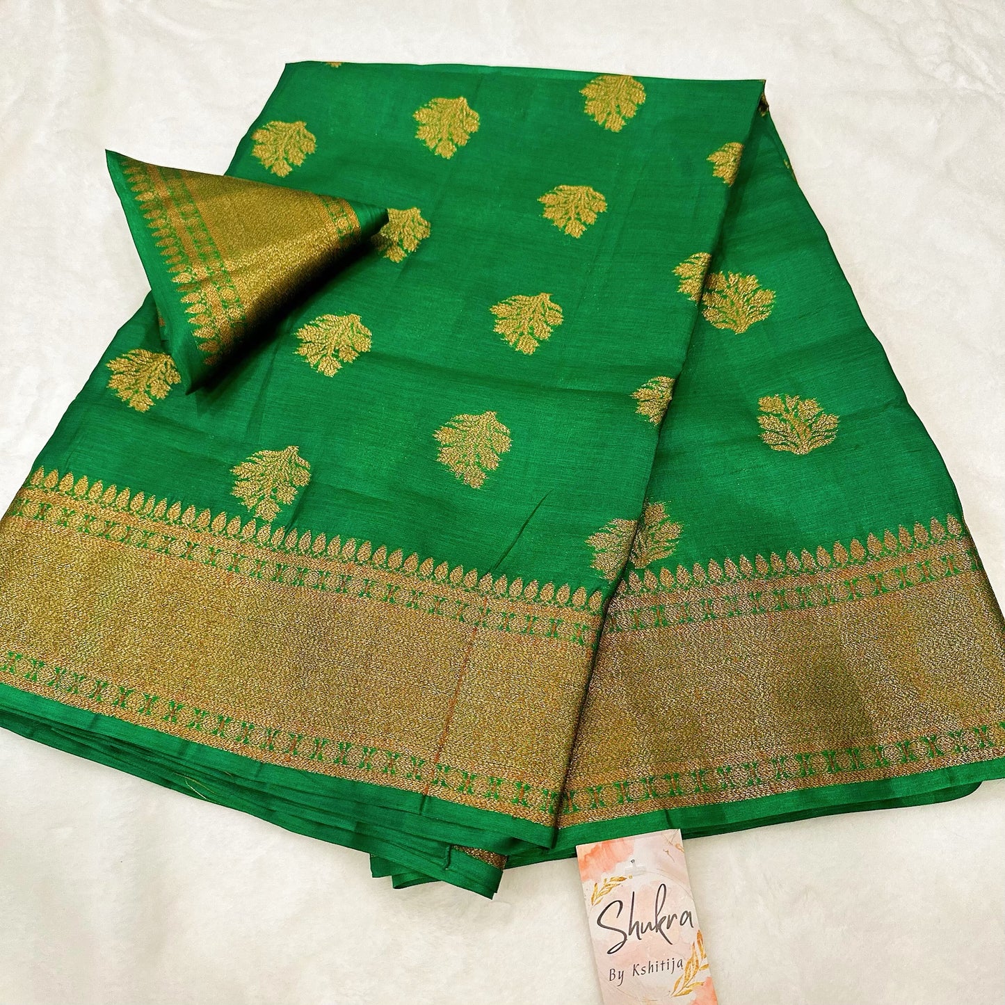 Pure Tusser Silk Zari Saree