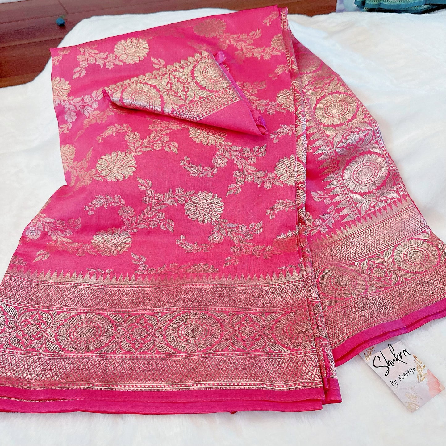 Banarasi Celestial Jangla Dreams - Pink